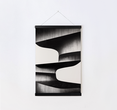 Curvilinear I Fine Art Print with Hanger