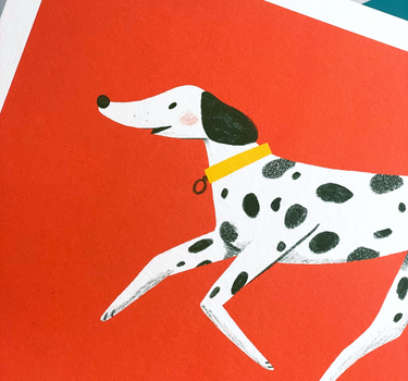 Dalmatian Print