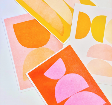 Fruit jelly mini prints